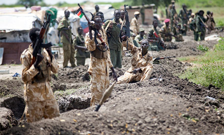 Combates en Malakal, Sudán del Sur